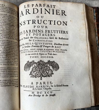 La Quintinye:

Le Parfait Jardinier, ou Instruction...