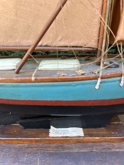 Tuna boat of Préfailles. Model boat.