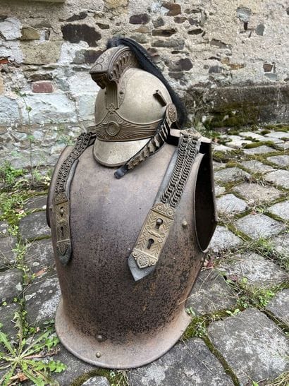 Cuirassier Officer's breastplate, model 1825,...