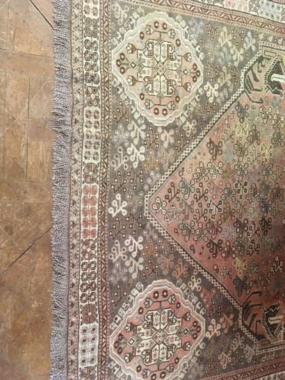 CAUCASUS, 20th century

Carpet with geometrical...