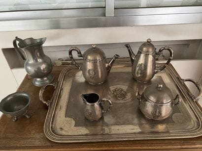 CHRISTOFLE, 20th century

Tea and coffee...