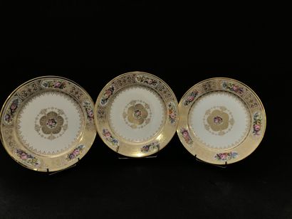 SEVRES, Louis-Philippe period, circa 1845

Three...