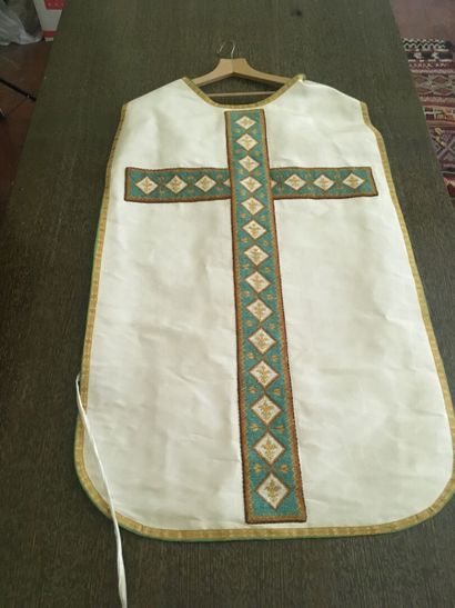Parmentique. Four chasubles.