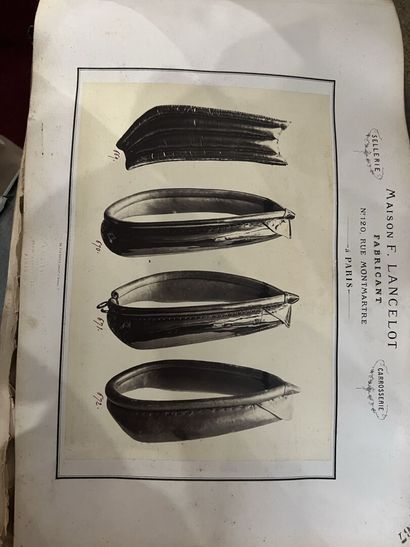 Maison F. LANCELOT, Catalogue of saddlery...