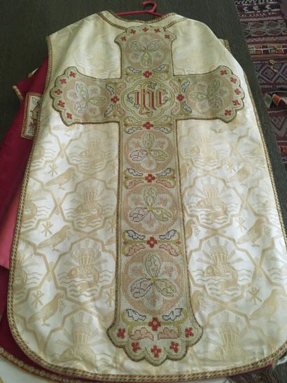 Parmentique. Four chasubles.