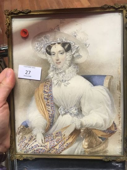 French school around 1850

Portrait of a...