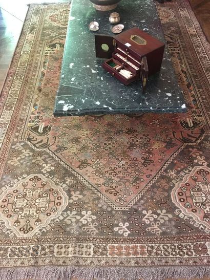 CAUCASUS, 20th century

Carpet with geometrical...