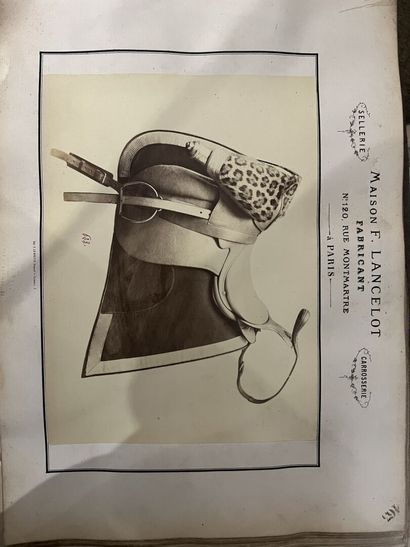 Maison F. LANCELOT, Catalogue of saddlery...