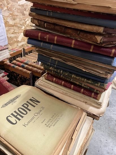 FORT LOT DE PARTITIONS DE MUSIQUE