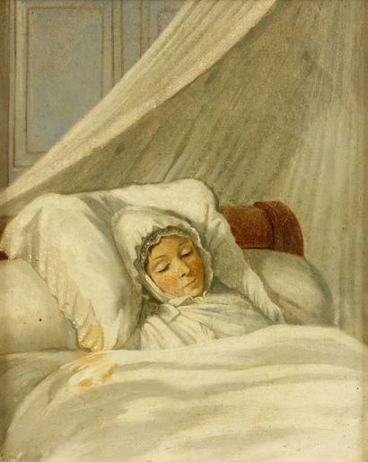 French school around 1840

Young sleeping...