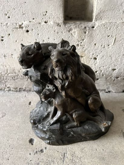 Thomas CARTIER

The family of lions

Bronze...