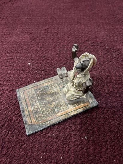 Vienna, ca. 1880

Mahometan praying on his...