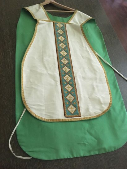 Parmentique. Four chasubles.