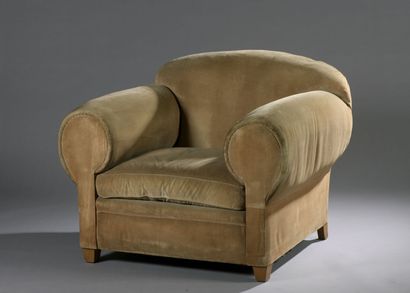 Velvet club chair, circa 1940

As is

H.84...