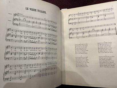[NADAUD (Gustave)]. Chansons choisies de...