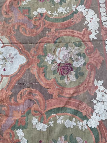 AUBUSSON, Louis Philippe period
Polychrome...