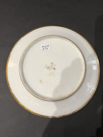 PARIS, Restoration period
Porcelain plate...