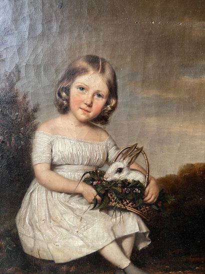 FRENCH SCHOOL circa 1840
Portrait of a young...