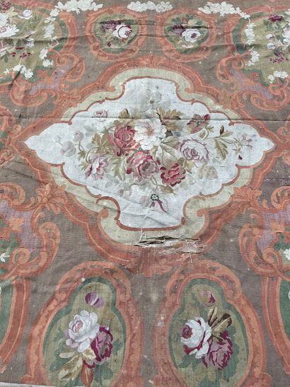 AUBUSSON, Louis Philippe period
Polychrome...