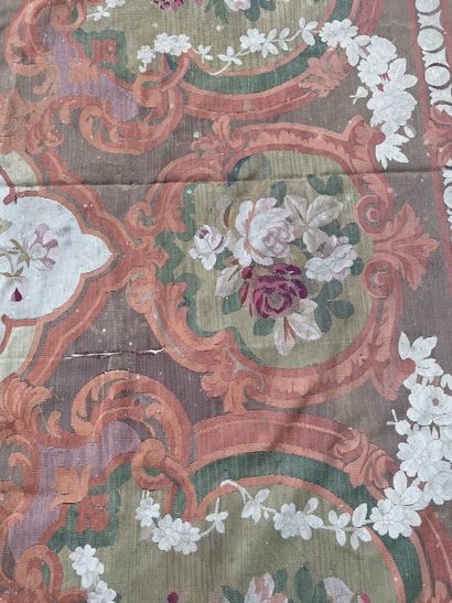AUBUSSON, Louis Philippe period
Polychrome...