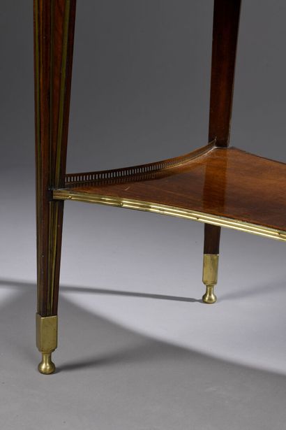 Mahogany and mahogany veneer coffee table...