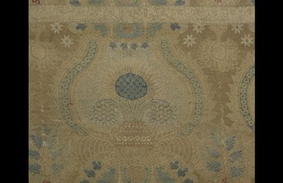 Part of a liturgical ornament, probably back...