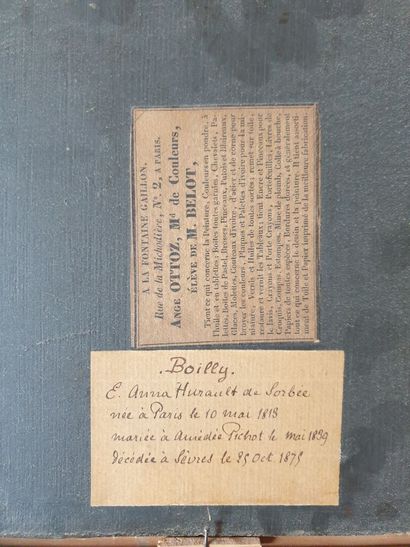 FRENCH SCHOOL circa 1840
Portraits of the...