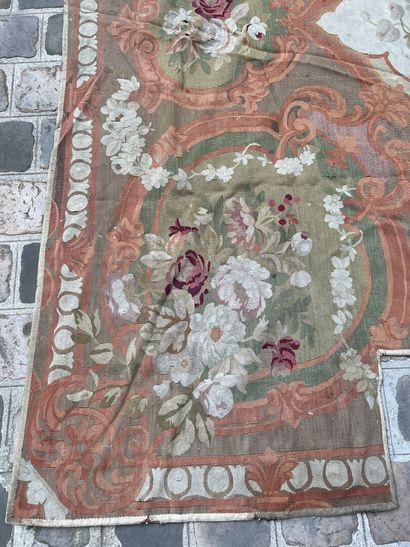 AUBUSSON, Louis Philippe period
Polychrome...