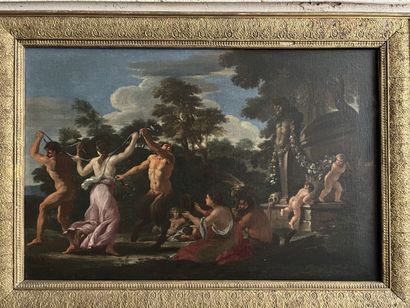 Filippo LAURI (Rome 1623-1694)
Bacchanal...