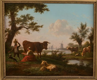 Frans SWAGERS (1756-1836)
The shepherd's...