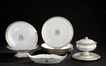 SÈVRES, late 19th century, 1878-1882
Part...