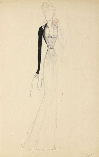 George ANNENKOV (1889-1974)
Mannequin n°1
Crayon...