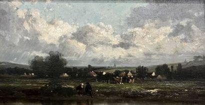 Constant TROYON (1810-1865)
Paysage
Huile...
