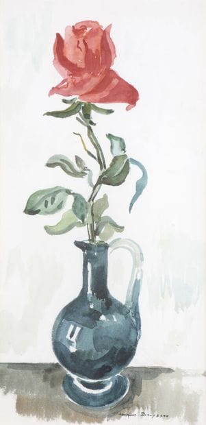 Jacques BOUYSSOU (1926-1997)
Rose dans un...