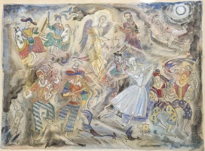 Basil RAKOCZRI (1908-1979)
Costumes pour...