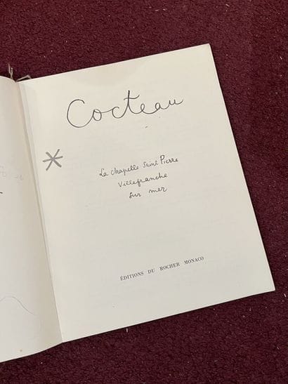 COCTEAU (Jean). La Chapelle Saint-Pierre...