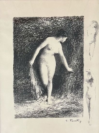 Henri-Théodore FANTIN-LATOUR (1836-1904)
Femme...