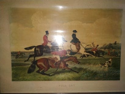D'après HERRING, gravure de West-Giles
Deux...