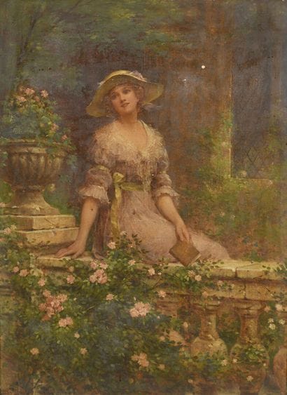 Sydney Percy KENDRICK (1874-1955)
Jeune femme...