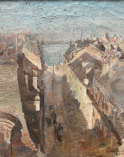 Benjamin Vautier (1895-1974)
Street of December...
