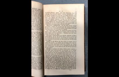 SCIENCES, BUFFON. Dictionnaire des sciences...