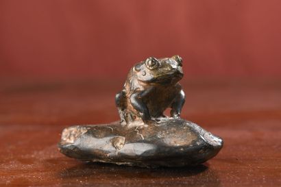 Pierre CHENET 
Frog 
Bronze
H. 5,5, L. 8,5...