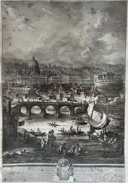 After Giuseppe Vasi (1710 -1782) 
Views of...