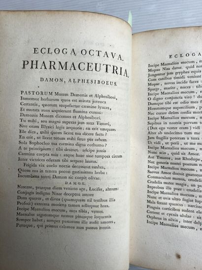 [VIRGILE]. Publii Virgilii Maronis Bucolica,...