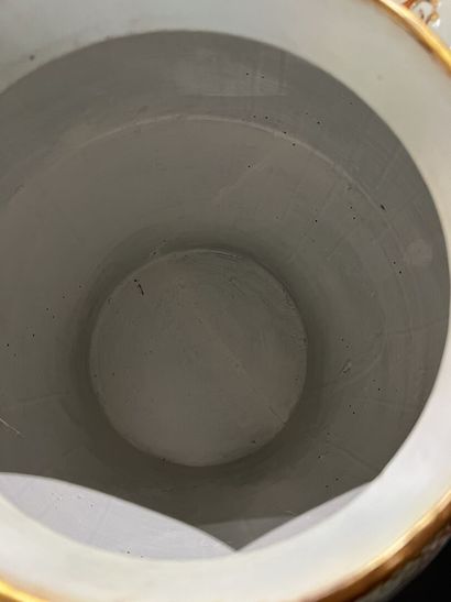 CHINE, début du XIXe siècle
Paire de potiches...
