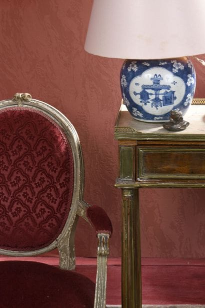 CHINE, XVIIe XVIIIe
Paire de pots en porcelaine...