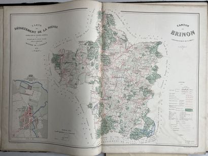 NEVERS, 1878
Cantonal Atlas of the Department...
