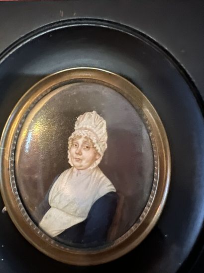 Four miniatures, 19th century 
Representing...
