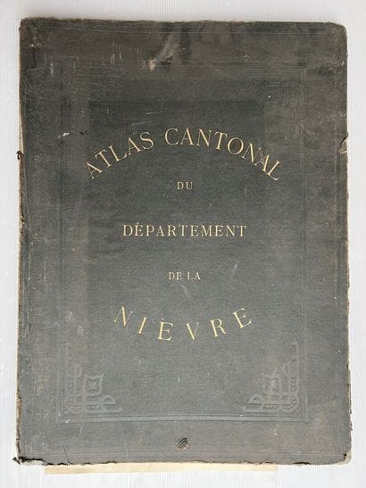 NEVERS, 1878
Cantonal Atlas of the Department...