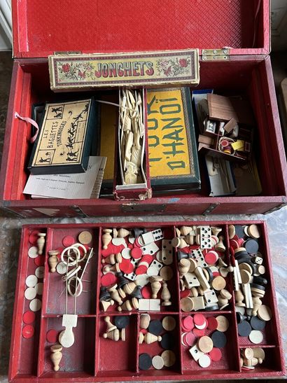 Game box, 19th century
H. 14, L. 39, D. 23...